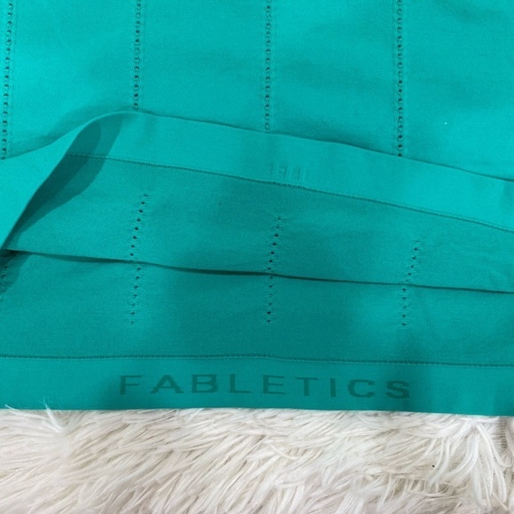Fabletics Turquoise Racerback Tank - Size L (EUC) - Picture 7 of 10